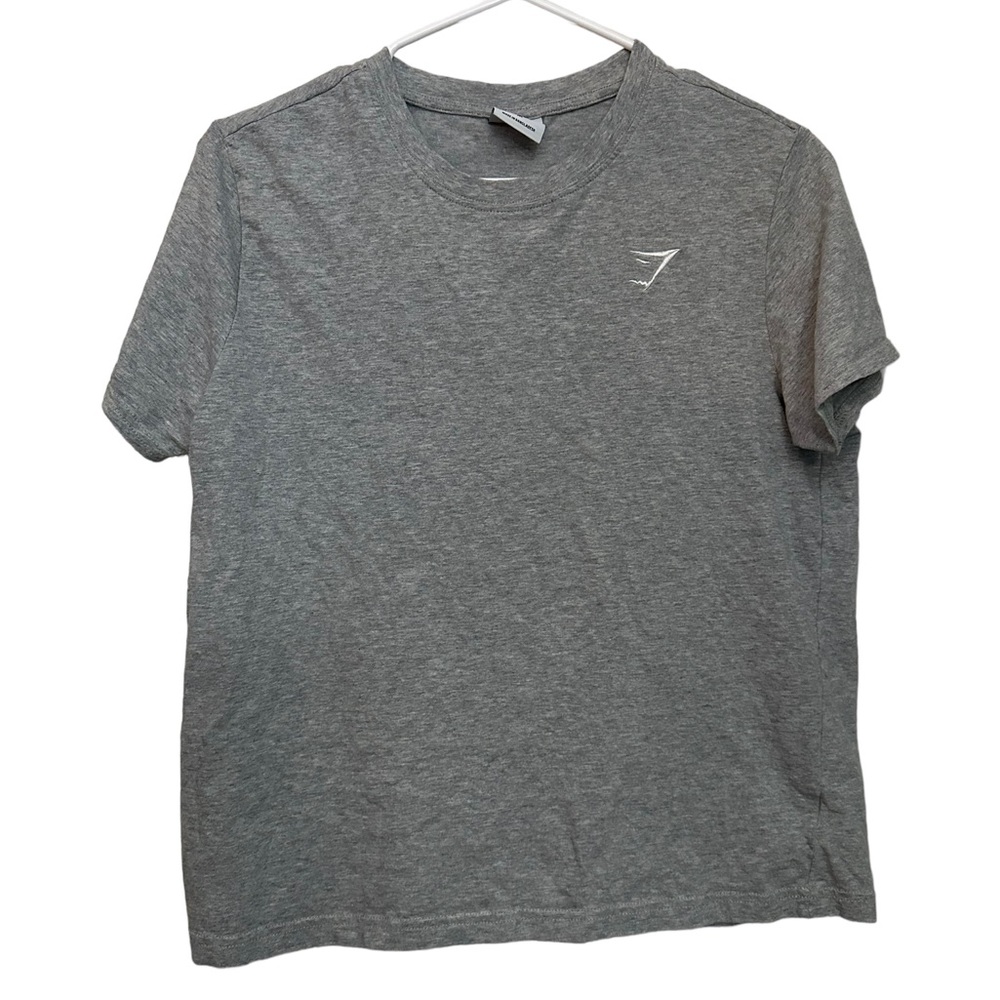 Gymshark t-shirt cotton athletic gymwear gray women’s M